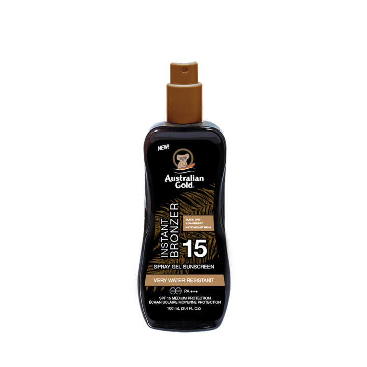 Australian Gold SPF 15 Spray Gel Bronzer 100 ml