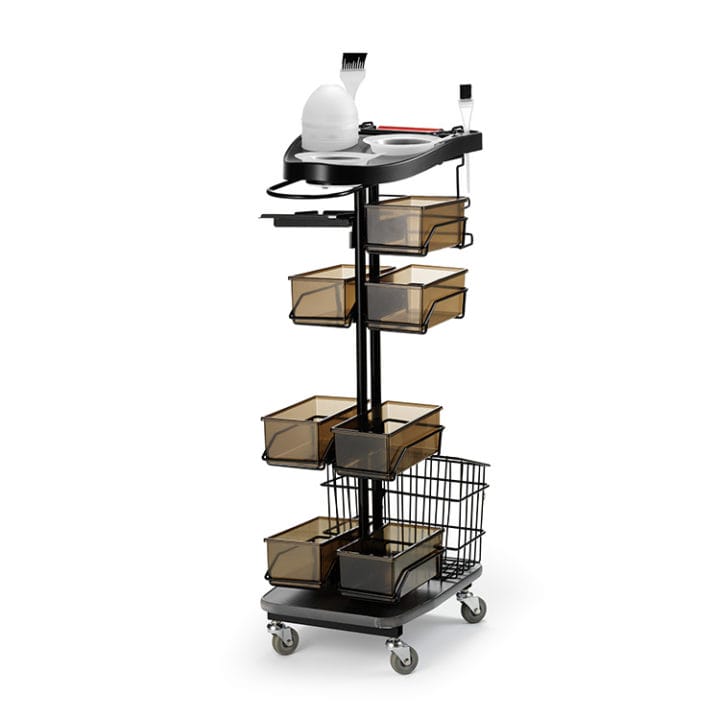 Tinting Metal Trolley black