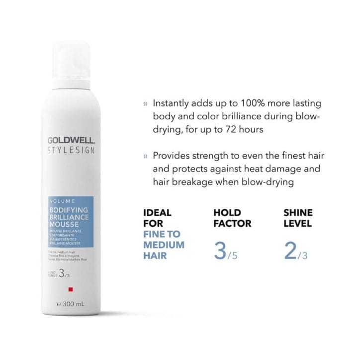 Goldwell StyleSign Volume Bodifying Brilliance Mousse 300 ml - Image 2