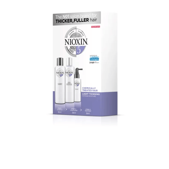 Nioxin System 5 3-Step System Chemically Hair