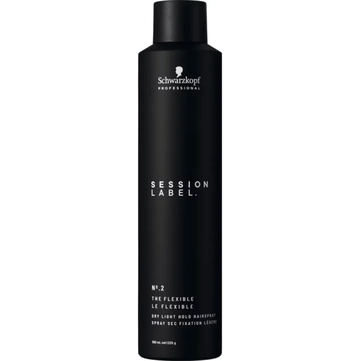 Schwarzkopf Session Label The Flexible Dry Light Hold Hairspray