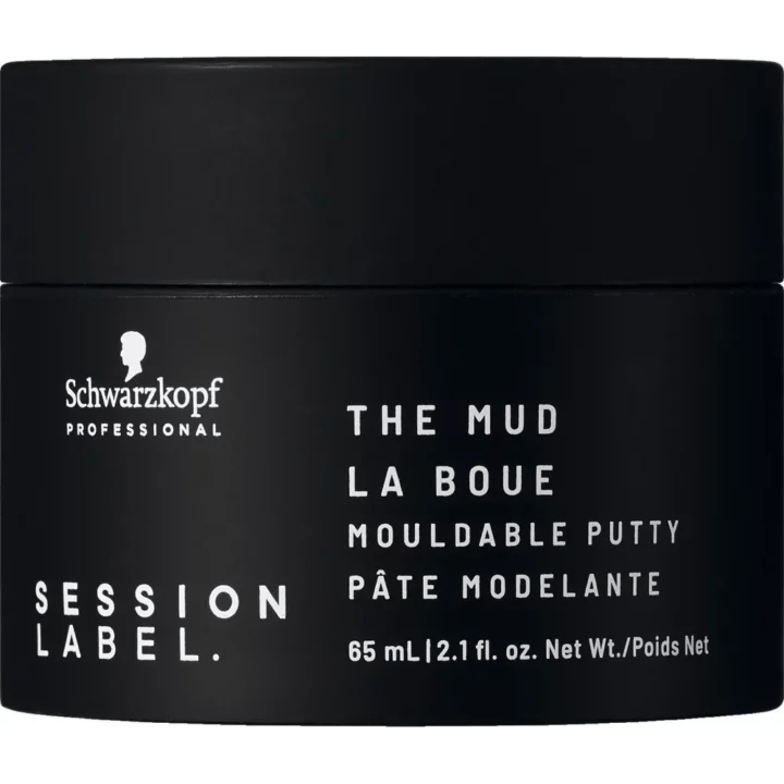 Schwarzkopf Session Label The Mud Moldable Putty 65 ml