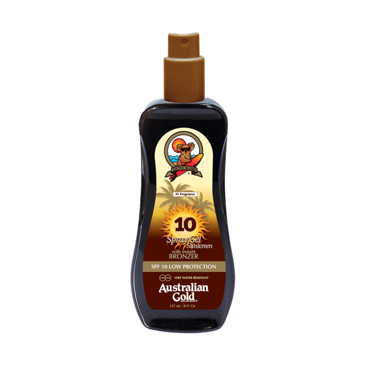 Australian Gold SPF 10 Spray Gel Bronzer 237 ml