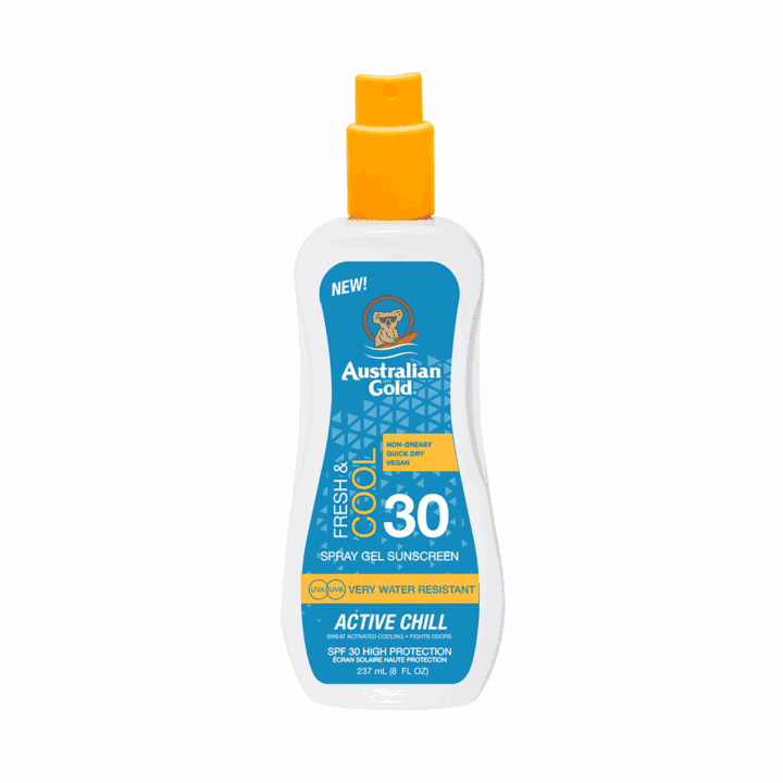 Australian Gold SPF 30 Spray Gel Active Chill 247ml