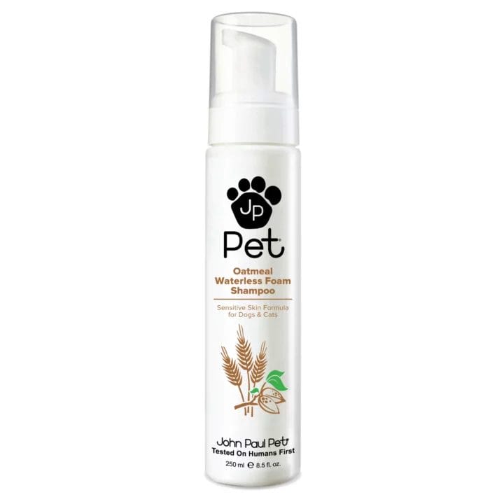 John Paul Pet Oatmeal Waterless Foam Shampoo 250 ml