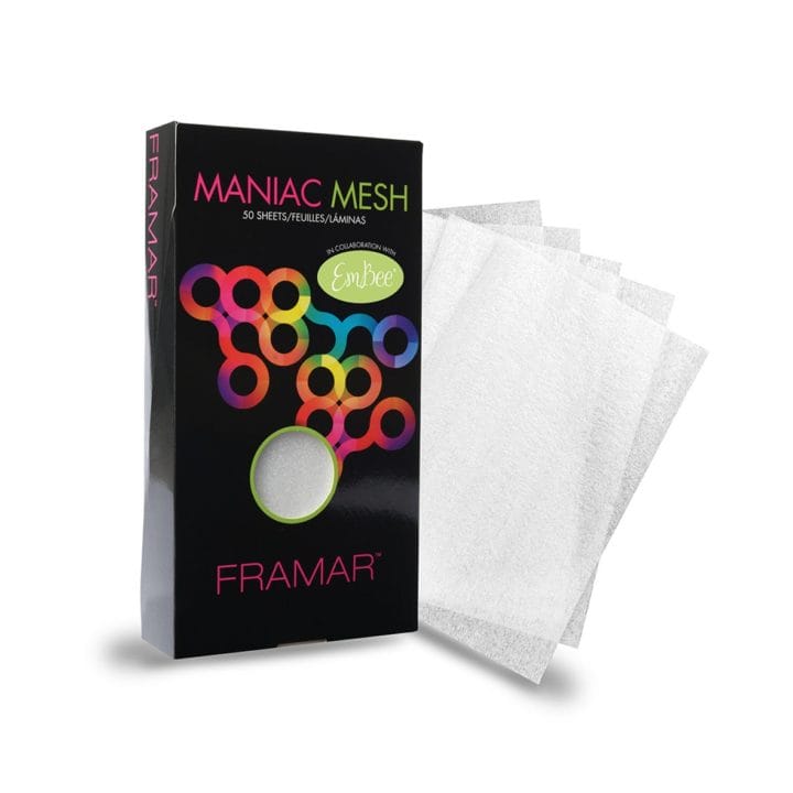 Framar Maniac Mesh Sheets Raitalaput 15 cm x 27,5 cm, 50 kpl