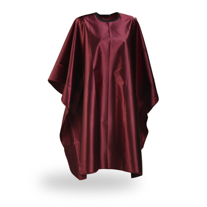 WAKO CAPE SATIN BURGUNDAY