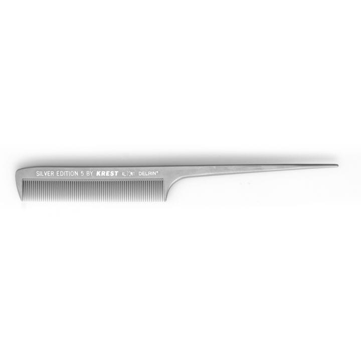 Krest 5Extra-Fine Tooth Rattail Comb