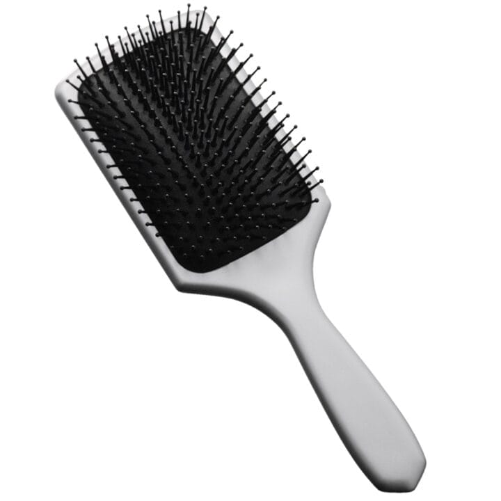 Paddle brush classic, silver