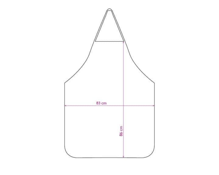 Trend-Design NANO UNI Colouring Apron black - Image 5