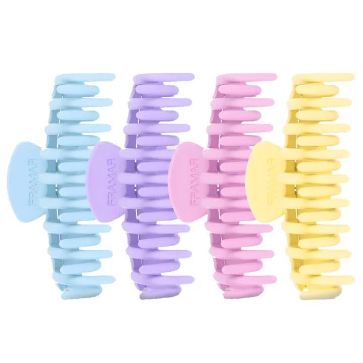 Framar Claw Clips Pastel, 4 kpl/pkt - Image 2