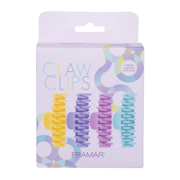 Framar Claw Clips Pastel, 4 kpl/pkt