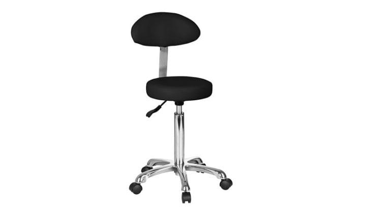 Beautician stool Black