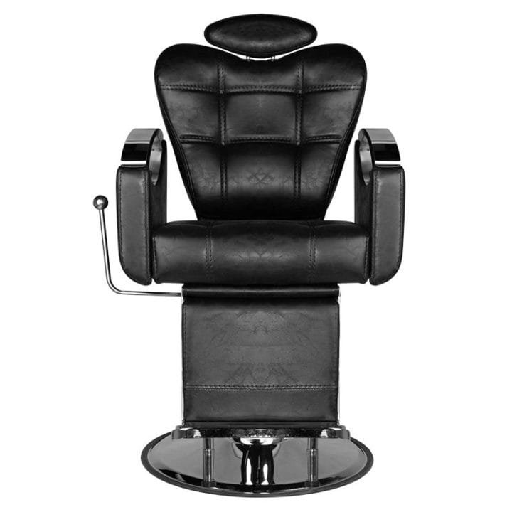 Barber Chair SM107, Black - Image 4