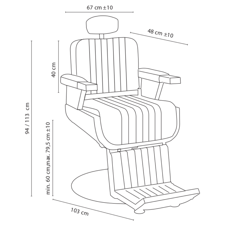 Sibel Jethro Barber chair - Image 2