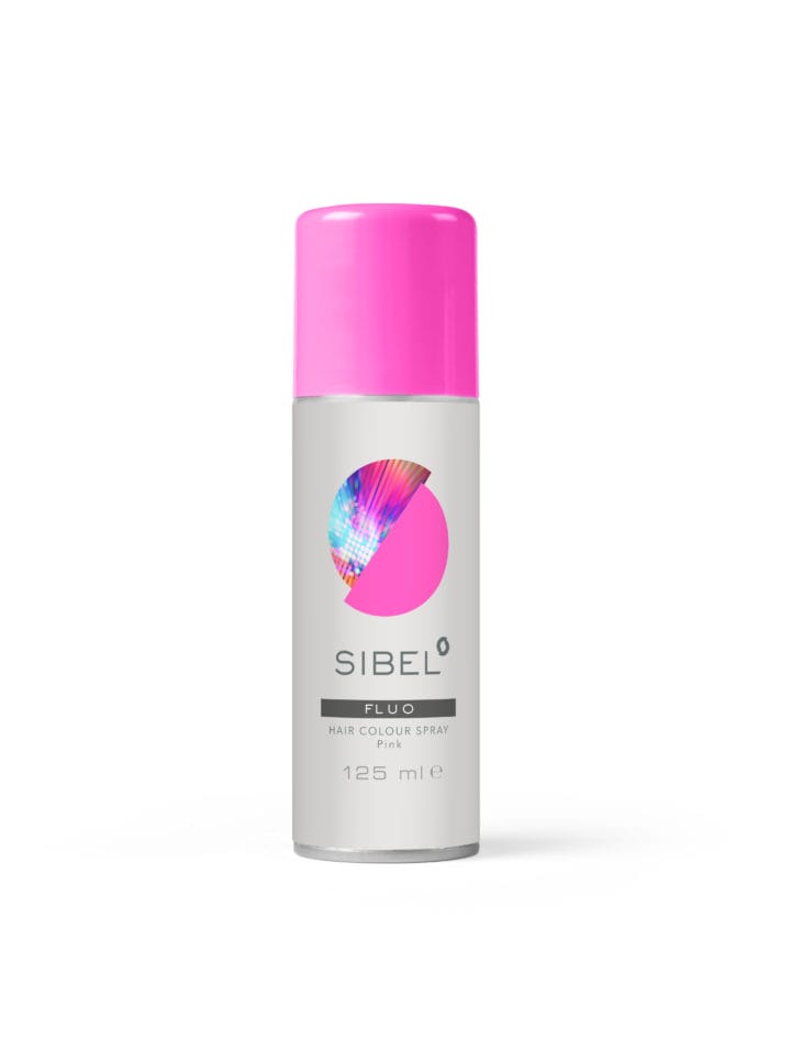 Sibel Color Spray Fluo, neonvärisuihke pinkki 125 ml