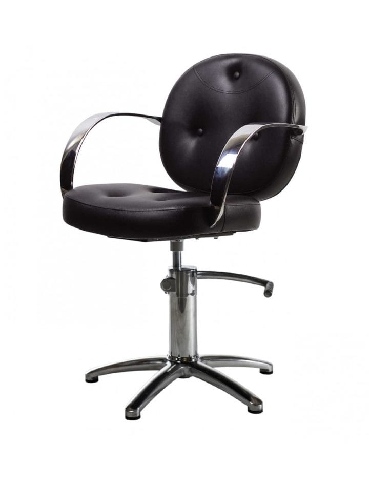 Styling chair Alabama, black