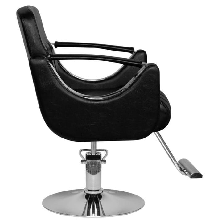 Hairdressing chair HS52 black - Image 2