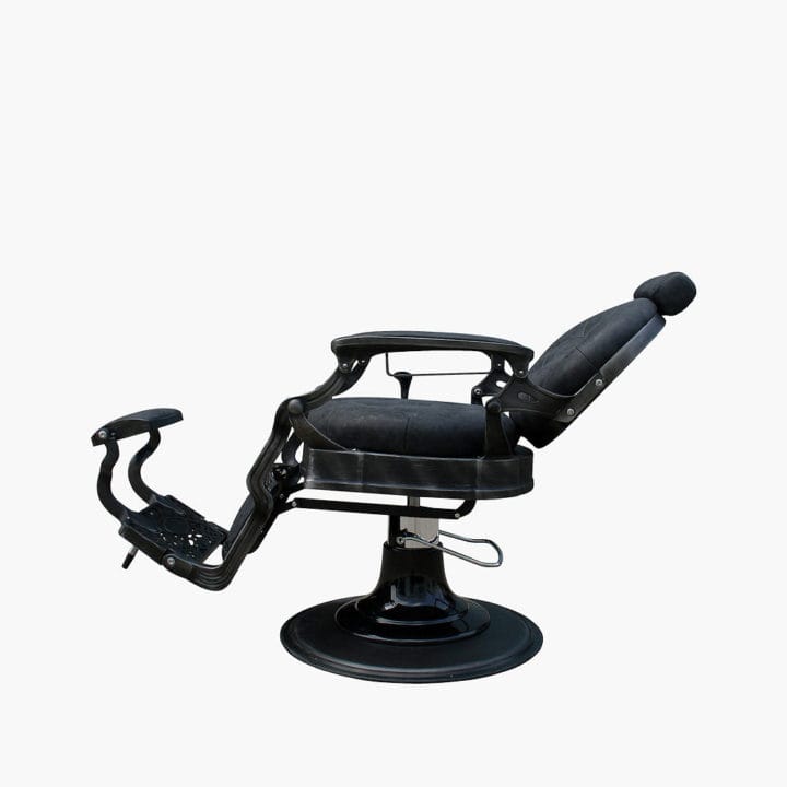 Barburys Barber Chair Malone in Retro Dark Black Outer Material by Sibel - Image 2