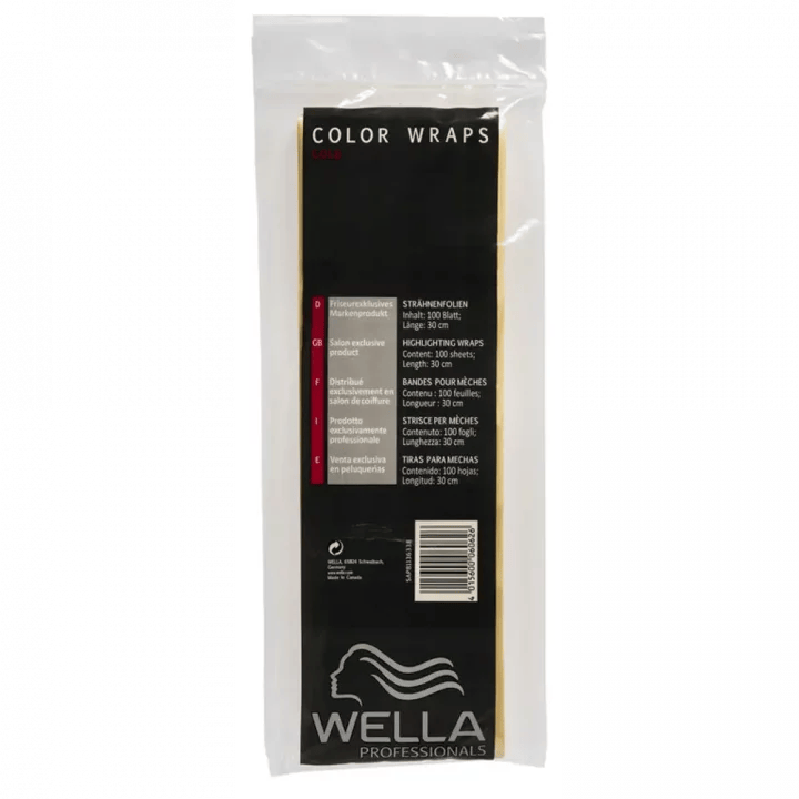 Wella Illuminage Clear Sheets 100pcs