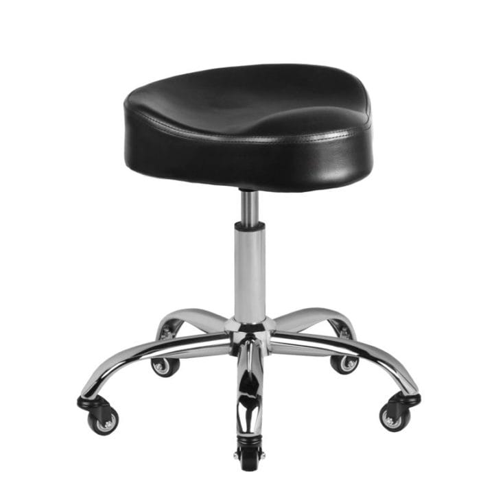 Gabbiano Hairdressing Stool, black