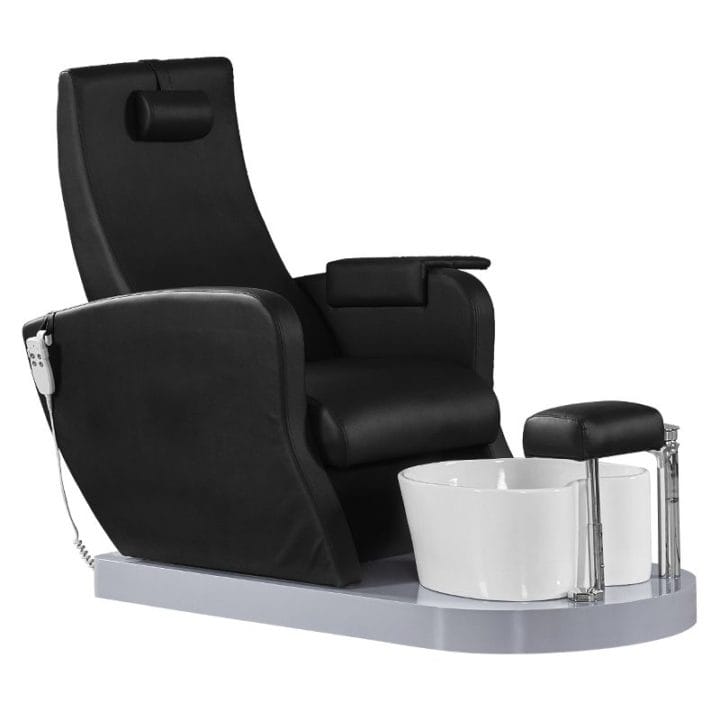 SPA Armchair for pedicure, black