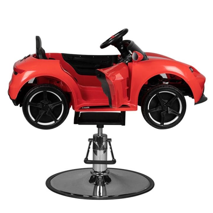 CHILDREN'S HAIRDRESSING CHAIR CAR PORSHE, red - Image 3