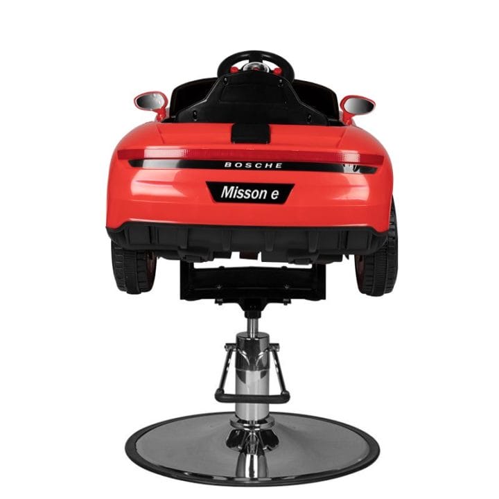 CHILDREN'S HAIRDRESSING CHAIR CAR PORSHE, red - Image 4