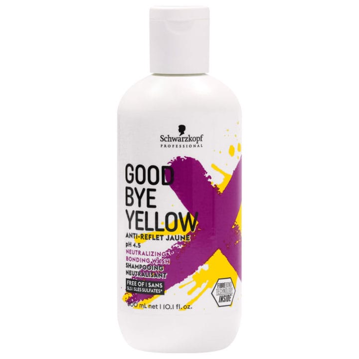 Schwarzkopf Goodbye Yellow Neutralizing Bonding Wash Shampoo