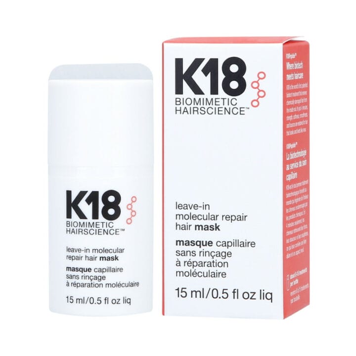 K18 Biomimetic Hairscience Leave-In Molecular Repair Hair Mask 15ml