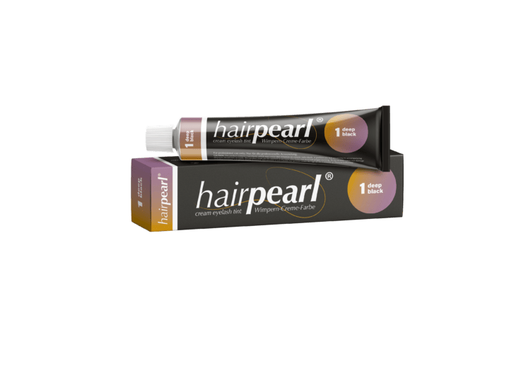 Hairpearl No 1 ripsien ja kulmien,musta