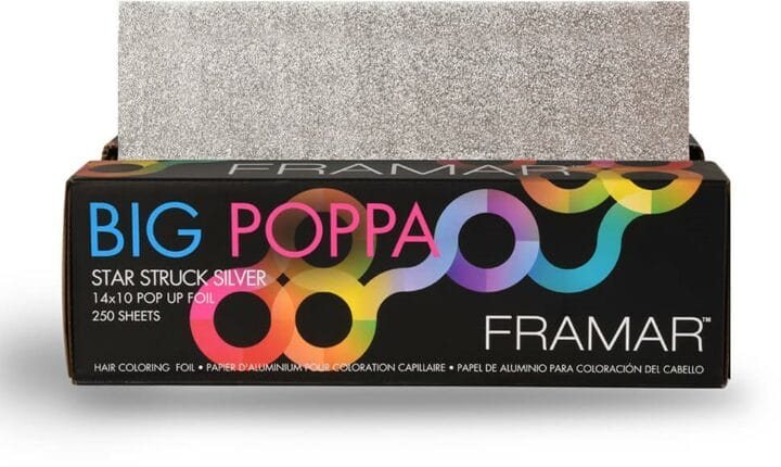 Framar Big Poppa Star Struck Silver 10x14 Extra Wide Pop Up Foil 250kpl