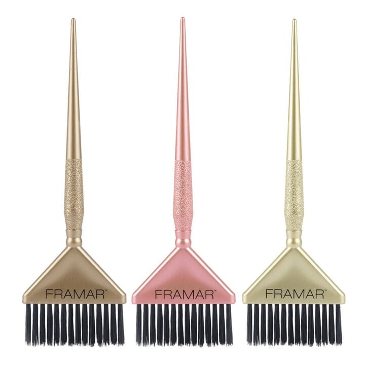 Framar Big Daddy Gold Brush Set (3 PACK)