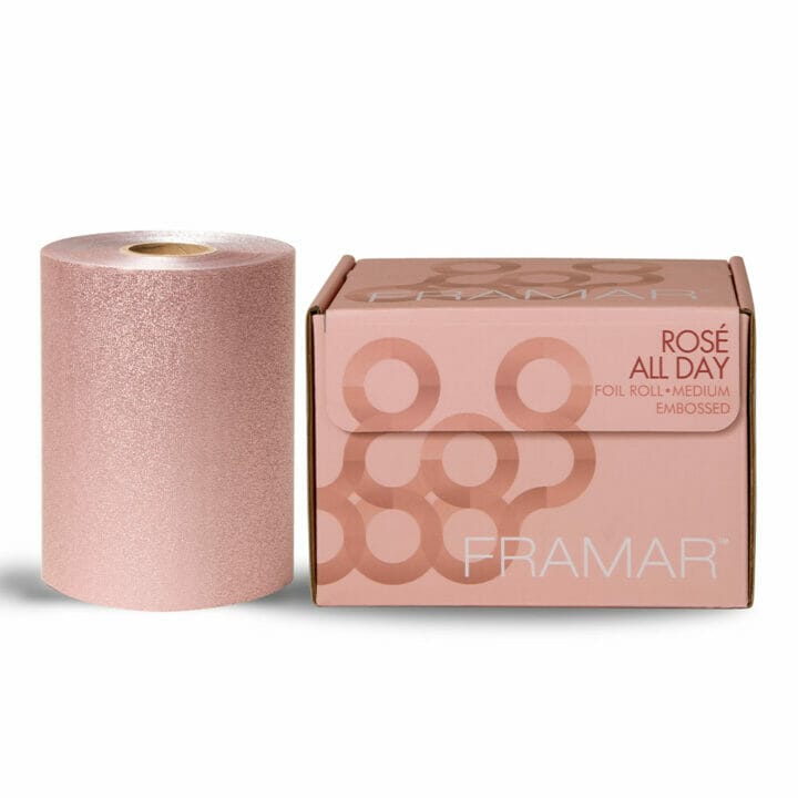 Framar Rose All Day – Embossed Roll 12,7 cm x 97,5 m