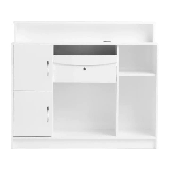 Reception desk G26S Silver - Image 7