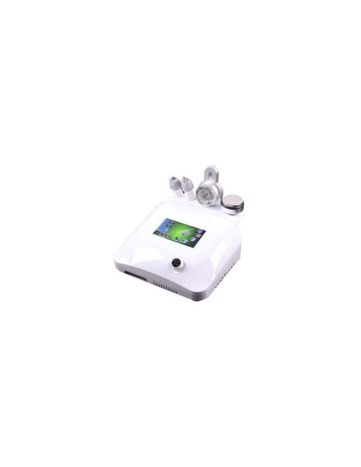 Beauty device with 4 functions - cavitation, 3D radio frequency, IR biophoton, vacuum